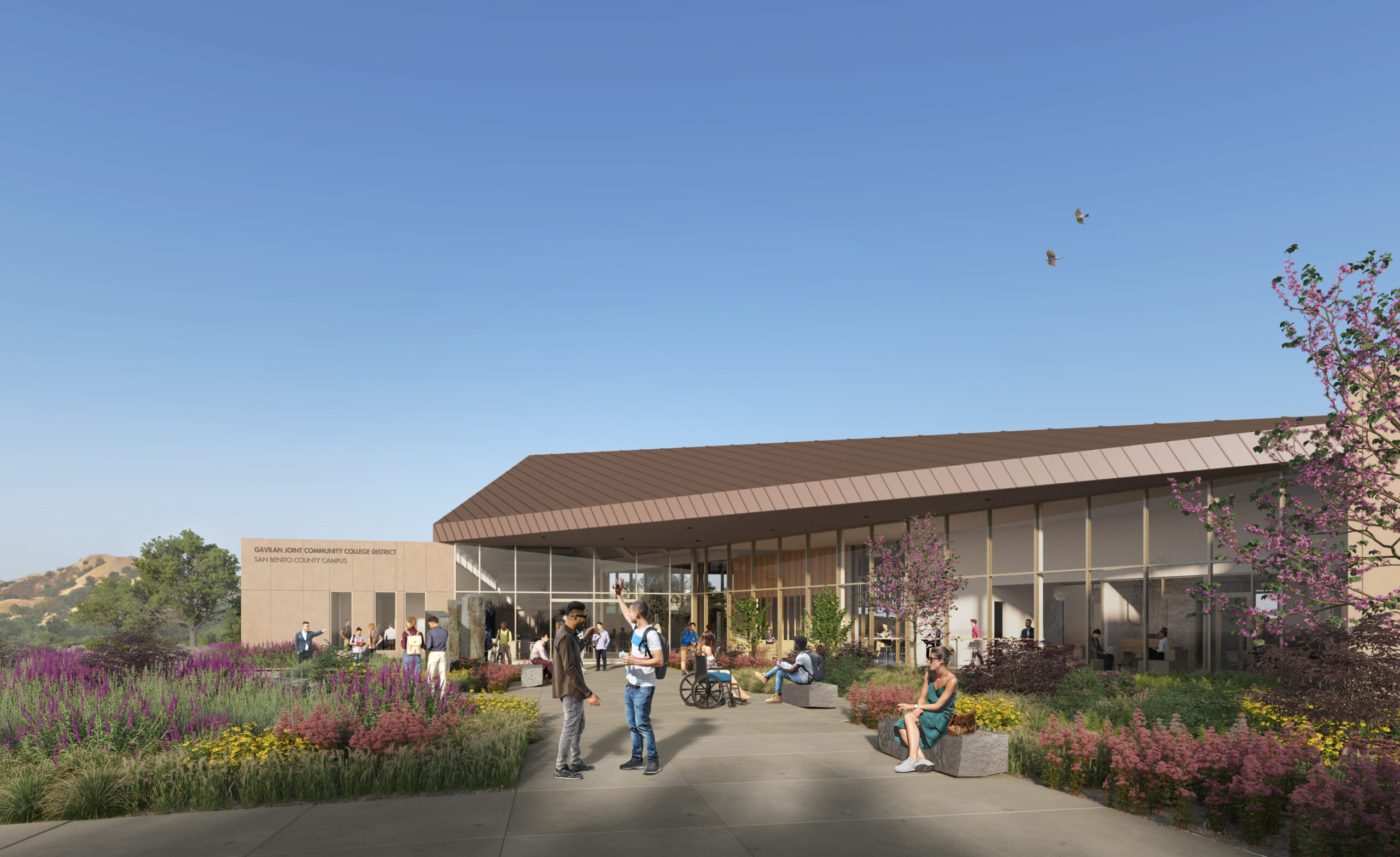 Rendering of Front Entrance